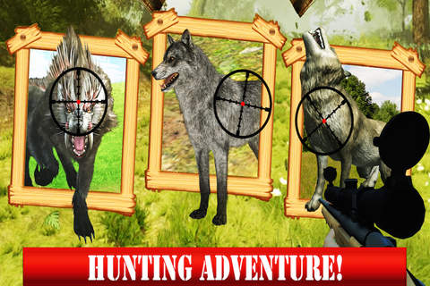 Angry Wolf Hunting Simulator - A Real Safari Hunting Challenge screenshot 2