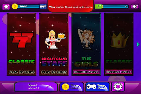 777 Vegas Night Life Party Casino Slots FREE screenshot 3