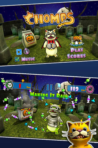 Chomps the Cat - Crunch Time Arcade screenshot 4