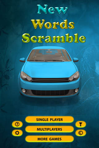 New Words Scramble : Classic word search brain game - share with friends ! screenshot 2