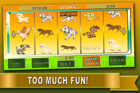 Aaaah! Laughing Cow Farm Slot-s Casino Fun Jackpot-joy Machine screenshot 3