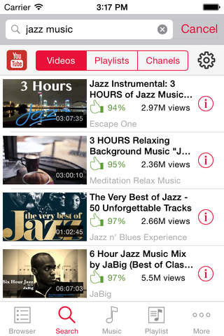 My TubeMate - Free Music Video Player and Streamer screenshot 3