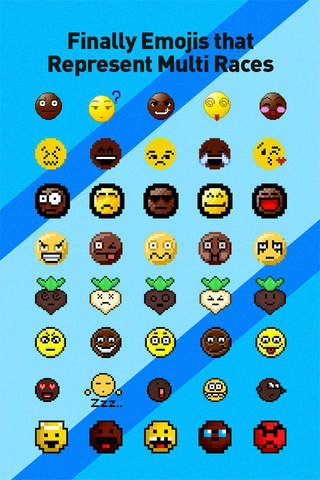 Multi Race Emoji Premium - Custom Emojis Keyboard with Yellow & Black Smileys for All Races screenshot 3