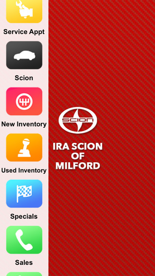 Ira Scion of Milford Dealer App