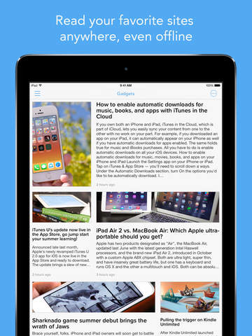 【免費新聞App】Newsify: Your News, Blog & RSS Feed Reader-APP點子