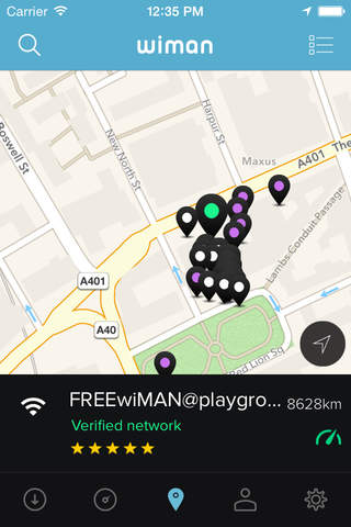 wiMAN Free WiFi screenshot 2