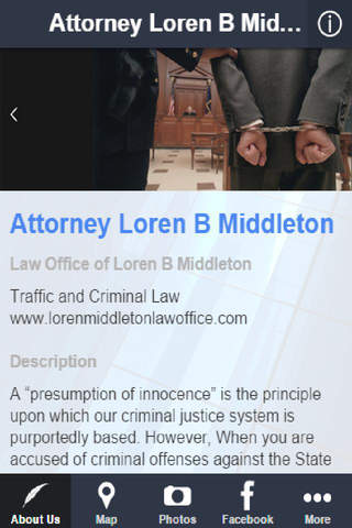Attorney Loren B Middleton screenshot 2