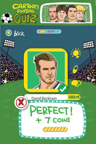 Cartoon Football Quiz Game - Guess the name of famous British and international club players! screenshot 3