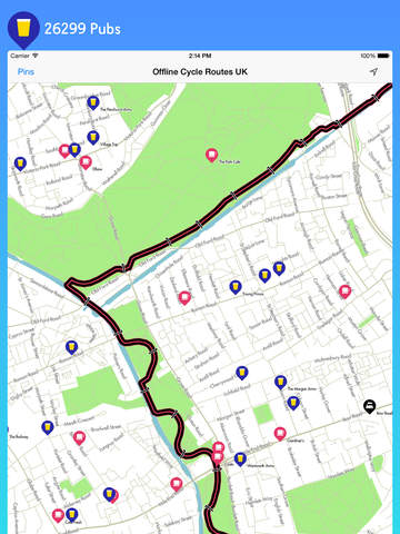 【免費健康App】Offline National Cycle Routes UK - Offline Maps of Britain's Cycling Path Network for Bike Rides in England, Scotland, Wales and NI-APP點子