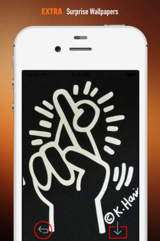 Keith Haring Paintings HD Wallpaper and His Inspirational Quotes Backgrounds Creator screenshot 3