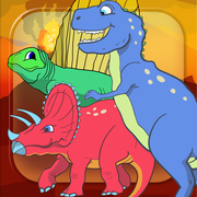 Dinosaurs in Earth History: First species of animals mobile app icon