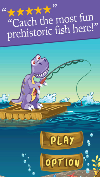 A Dinosaur Park Fish Frenzy FREE - Jurassic Pet Dino Zoo Fishing Game