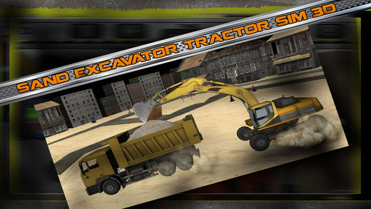 Sand Excavator Tractor Simulator - Heavy Digger Machine