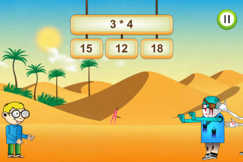 Math vs Undead - School Edition: Fun Maths Game screenshot 3