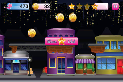 Kitty Cat's Great Adventures Pro - A Fun Cute Cat In The Big Crazy City Escaping Dogs screenshot 4