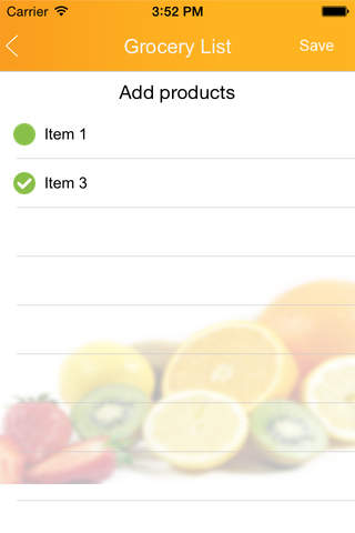 Grocery-List screenshot 2