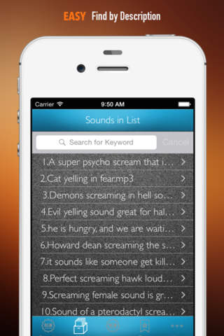 Crying Sounds Ringtones and Wallpapers: Theme your Phone to the Scary World screenshot 2