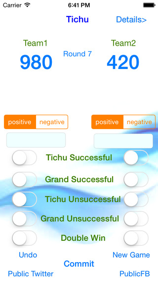 【免費遊戲App】Tichu Count-APP點子