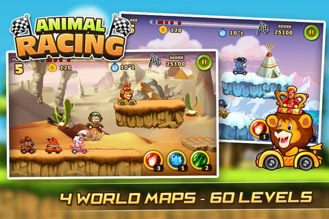 Animal Racing screenshot 2