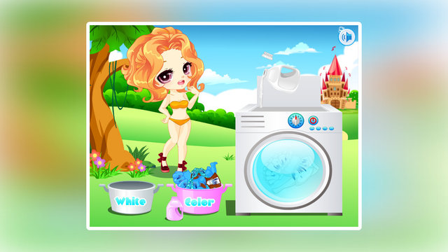 【免費遊戲App】Princess Laundry-APP點子