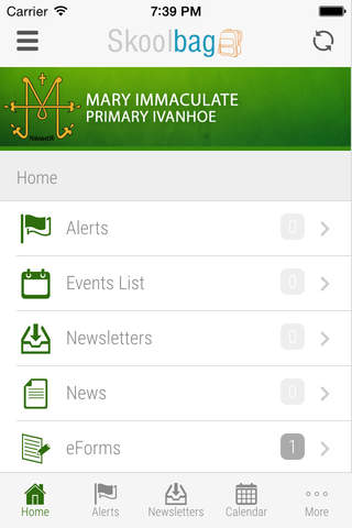 Mary Immaculate Primary Ivanhoe - Skoolbag screenshot 2