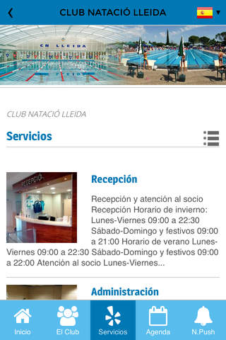 Club Natació Lleida screenshot 2