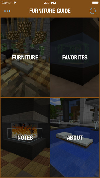 Furniture Guide for Minecraft - Craft Amazing Furniture for your House
