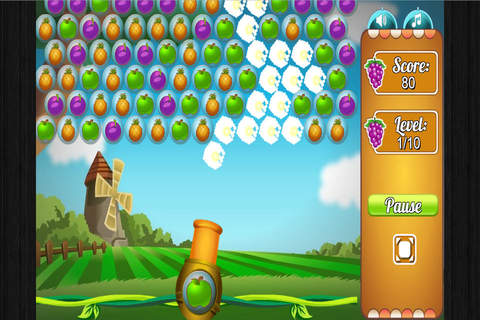 Bubble Fruit Match Game screenshot 3