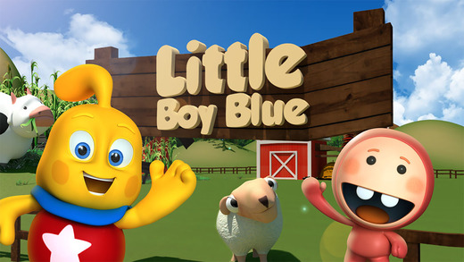 【免費書籍App】Little Boy Blue Story Book with Voice for Toddlers & Kids in Preschool & Kindergarten (Interactive 3D Nursery Rhyme)-APP點子