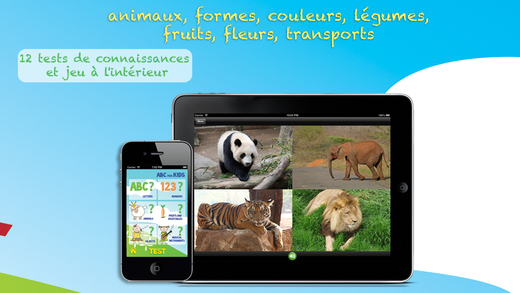 【免費教育App】ABC pour les Enfants: Apprenez le Français - Les Lettres, Chiffres et Mots avec des Animaux, Formes, Couleurs, Fruits et Légumes-APP點子