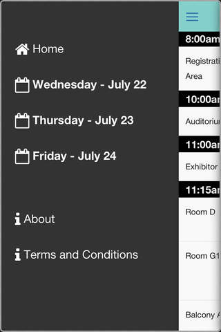 2015 JBS Drupal GovCon Schedule App screenshot 2