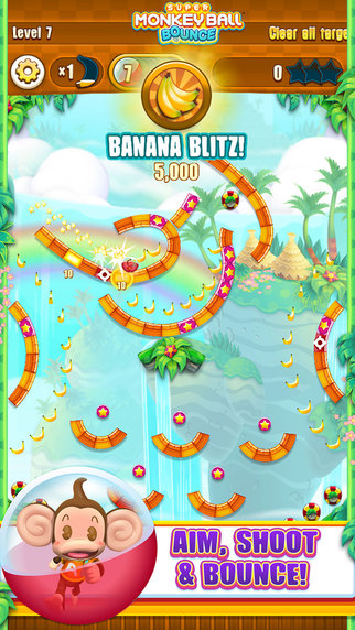 【免費遊戲App】Super Monkey Ball Bounce-APP點子