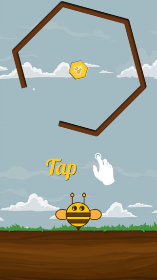 【免費遊戲App】Bee Jump - Hex Bumblebees Jumper-APP點子