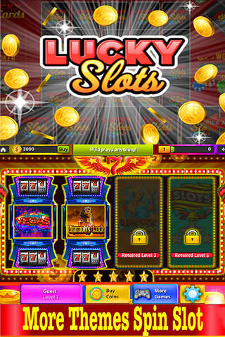 Casino Slots Of Las Vegas: Play Slots Hit Machines Game Free!! screenshot 2