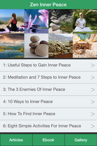 Zen Inner Peace - Create an Inner Peace Successfully! Health & Fitness