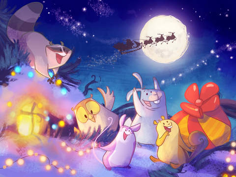 Xmas Night - Santa's amazing presents for the animals