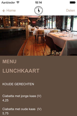 Restaurant Charelli screenshot 2