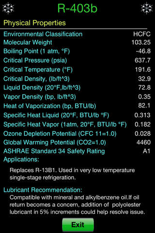 HVAC Refrigerant PT screenshot 2