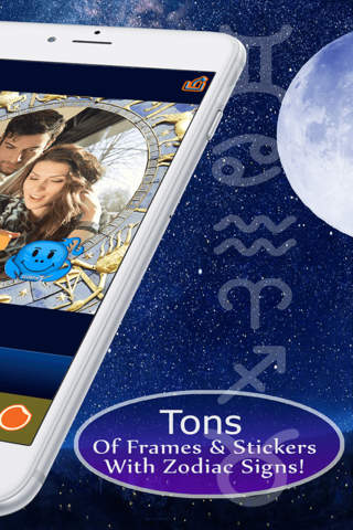 Zodiac Frames & Stickers – Decorate Photo.s With Your Horoscope Sign Stamps And Borders screenshot 2