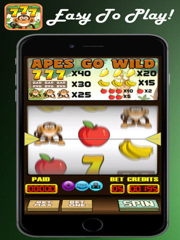 【免費遊戲App】Apes Go Wild - Win Crazy Moola Slot Machine-APP點子