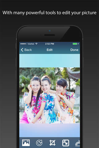 CamPlus for Facebook: nice picture with the powerful image editor and easy to share screenshot 2