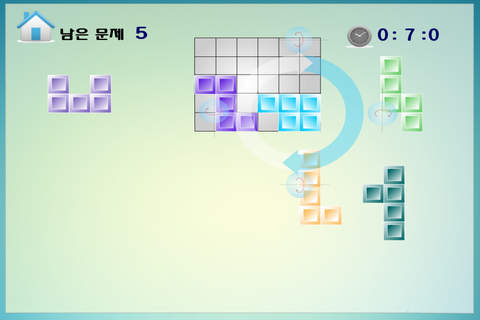 밀Go돌리Go뒤집Go-도형 학습, 펜토미노 Game screenshot 3