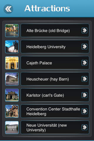 Heidelberg Offline Travel Guide screenshot 3