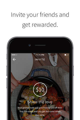 Tab: Mobile Payments and Reservations for Dining screenshot 3