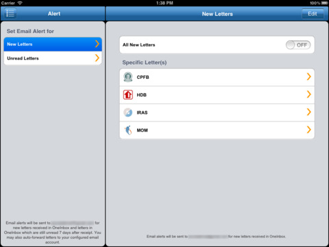 OneInbox for iPad screenshot 4
