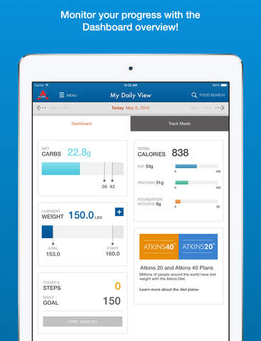 免費下載健康APP|Atkins Carb Tracker - low carb diet, weight loss, meal planner, nutrition, food tracker, recipe search, carbohydrate, protein, exercise app開箱文|APP開箱王