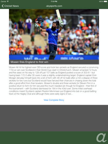 【免費運動App】International Cricket News-APP點子