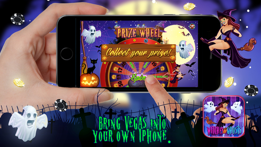 【免費遊戲App】Amazing Halloween Slots Ghosts and Witches - Play Las Vegas Spin and Win-APP點子