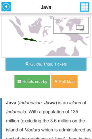 Indonesia Offline GPS Map & Travel Guide Free screenshot 4