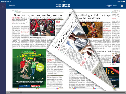Le Soir : toute l’actualité politique, économique, sportive et culturelle en Belgique et dans le monde screenshot 3